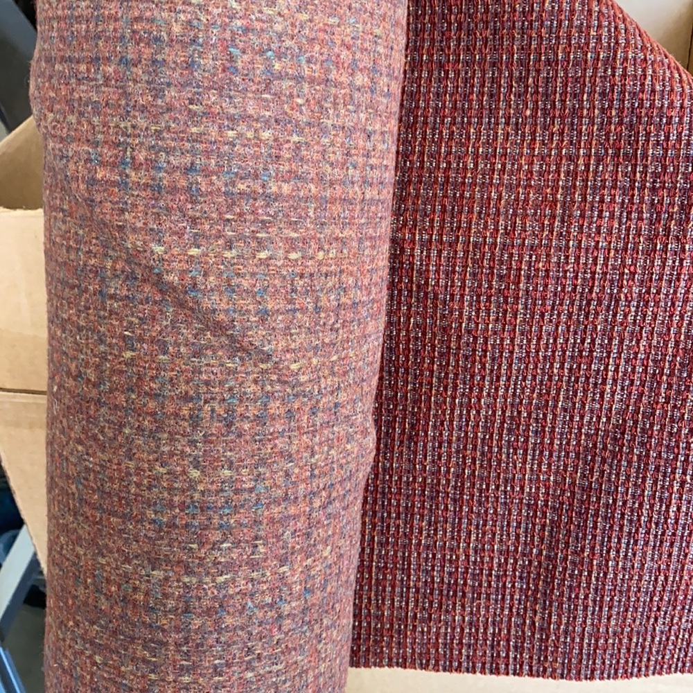 6.7 yards upholstery fabric. Beautiful color and quality!!!